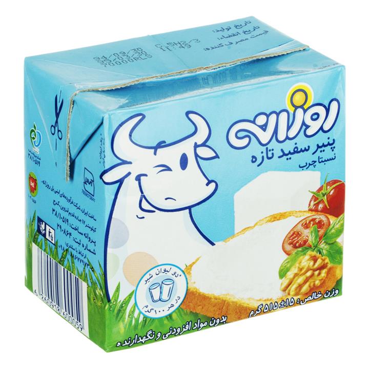 پنیر نسبتا چرب 515 گرمی روزانه